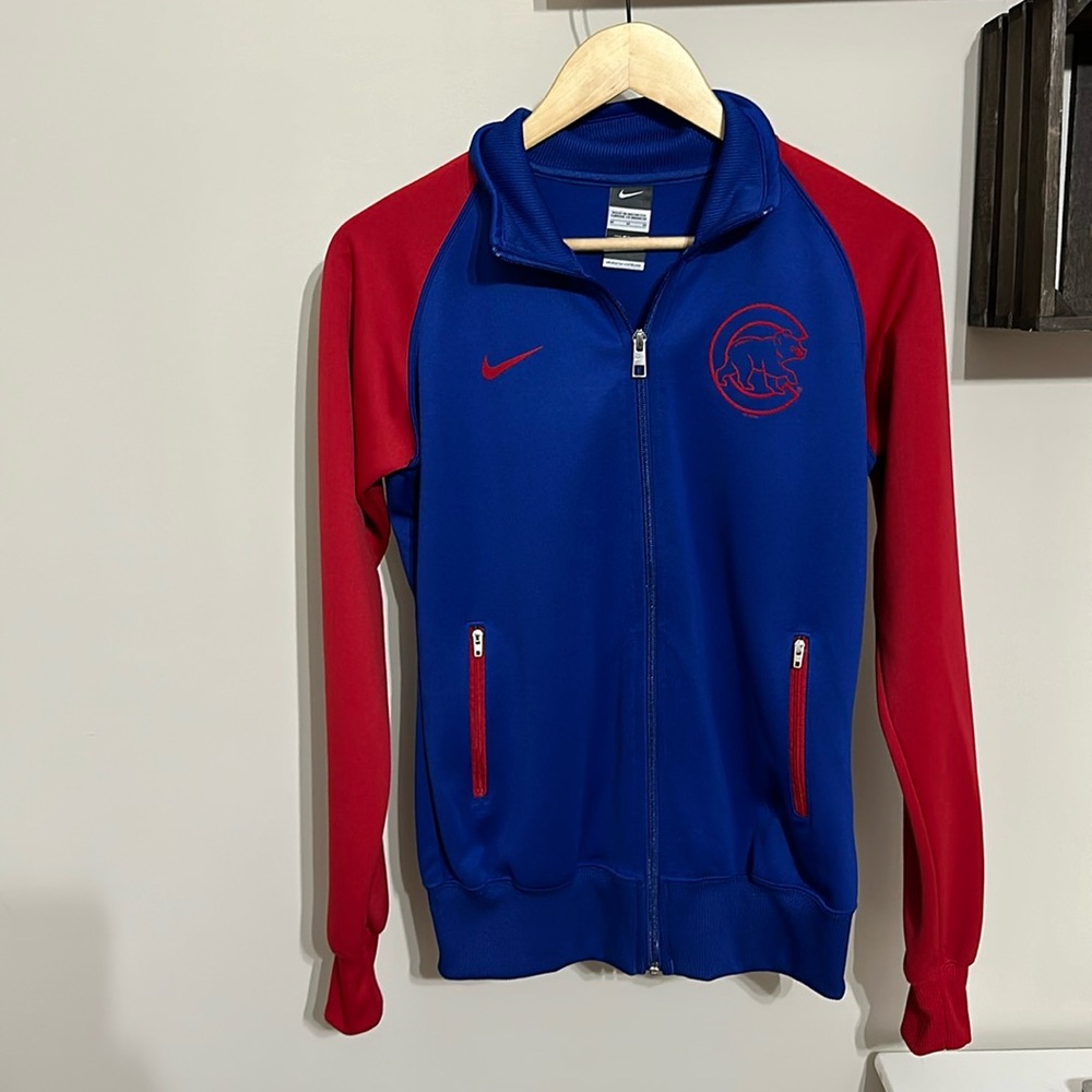 Women's Chicago Cubs Nike Royal Authentic Team Full-Zip Jacket Size M